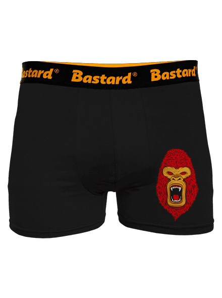 Gorilla face boxerky Black