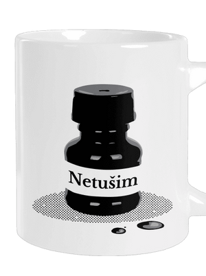 Netušim veľký hrnček White