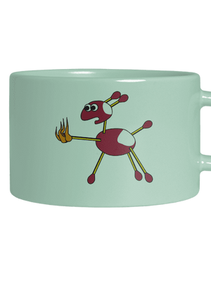 Gaštany hrnček makronka Mint Macaron