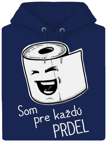 Prdel unisex mikina premium Navy