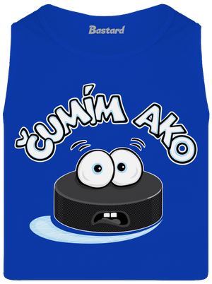 Čumím ako puk pánske tielko Royal Blue