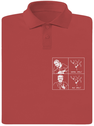 Cimrman: Copak jmelí pánska polokošeľa Burgundy