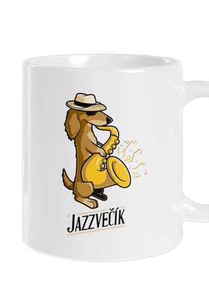 Jazzvečík klasický hrnček White