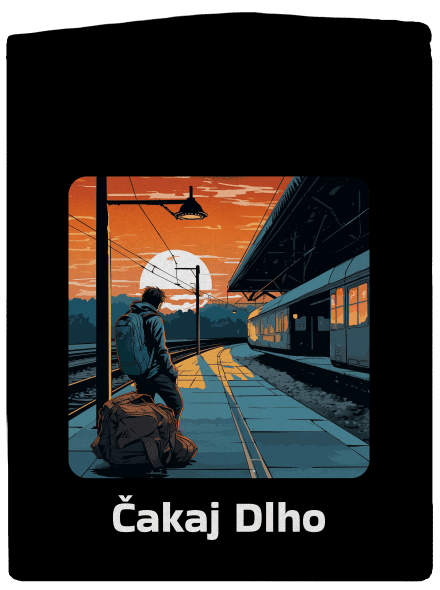 Čakaj dlho dámska mikina na zips Black