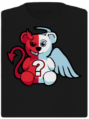 Anjel vs. diabol dámske športové tričko Black