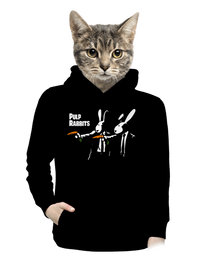 dámska mikina klokanka