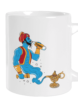 Gin a tonic veľký hrnček White