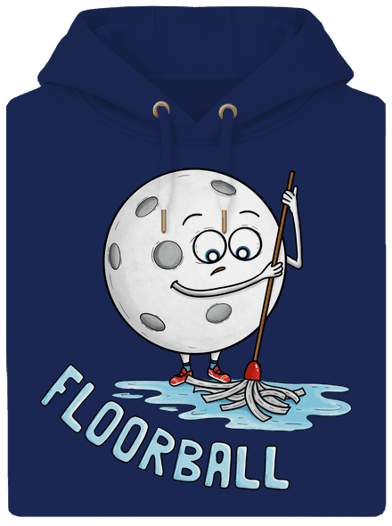 Floorball unisex mikina premium Navy