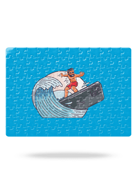 Som surfer puzzle White