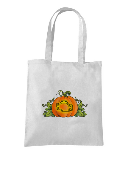 Strašidelný Halloween taška White
