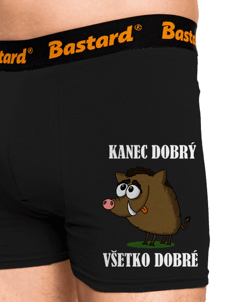 Kanec dobrý boxerky Black