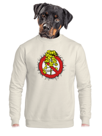 unisex mikina bez kapucne