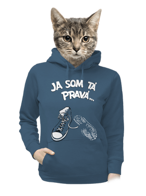 dámska mikina klokanka