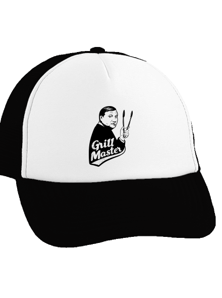 Grill master šiltovka truckerka Black cap