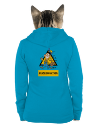 dámska mikina na zips