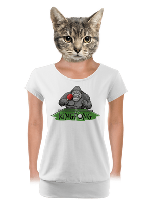 dámske tričko s lemom