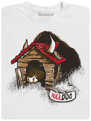 Bulldog pánske dlhý rukáv White