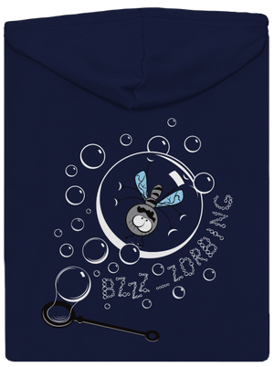 Zorbing pánska mikina na zips Navy