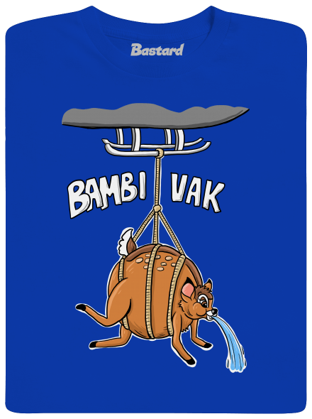 Bambi vak pánske dlhý rukáv Royal Blue