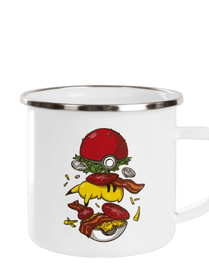 Pokémon burger plecháčik White