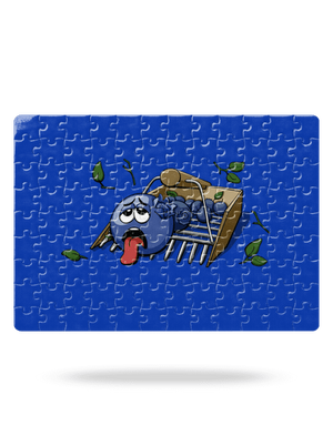 Čučoriedky puzzle White