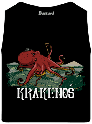 Krakenoš pánske tielko Black