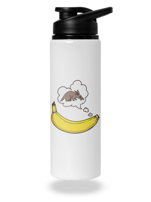 Samica hrabáča flaša na vodu White