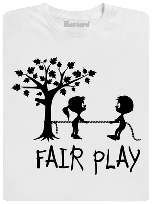 Fair play pánske dlhý rukáv White