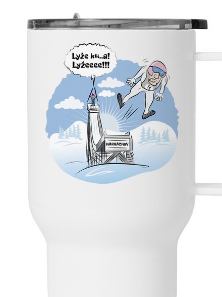 Lyže termohrnček White