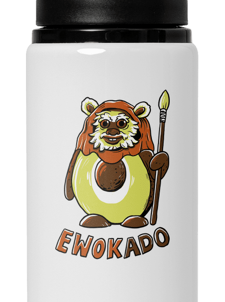 Ewokado flaša na vodu White