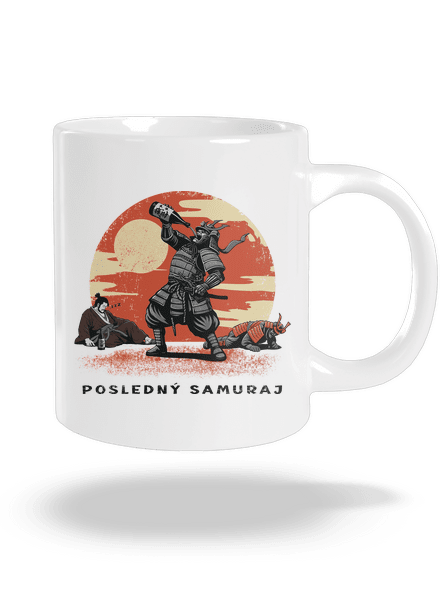 Posledný samuraj veľký hrnček White