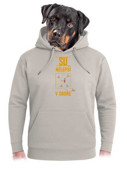 Su nélepší v oboře unisex mikina premium Pastel Macchiato