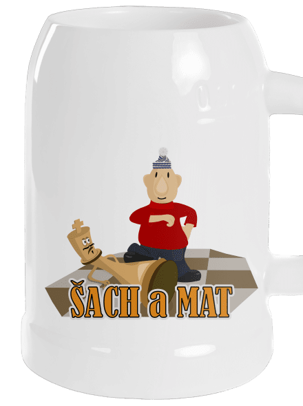 Šach a Mat polliter White