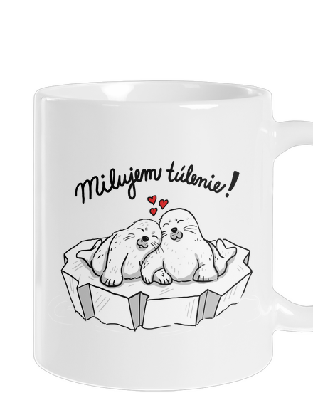 Milujem túlenie klasický hrnček White