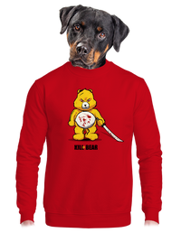 unisex mikina bez kapucne