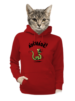 dámska mikina klokanka