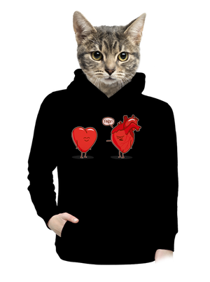 dámska mikina klokanka