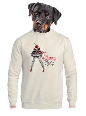 unisex mikina bez kapucne