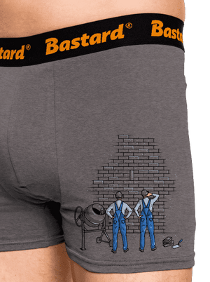 Murári boxerky Gray Melange