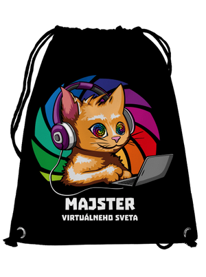 Majster virtuálneho sveta vak Black