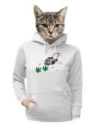 dámska mikina klokanka