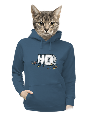 dámska mikina klokanka