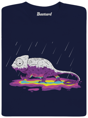 Odkryté tajomstvo pánske dlhý rukáv Navy