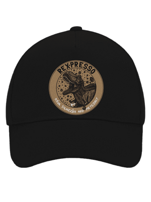 Rex-presso šiltovka baseballka Black