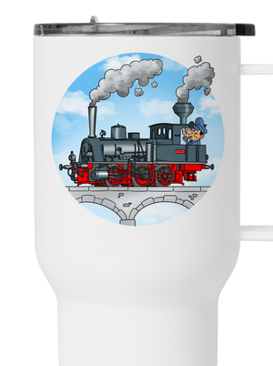 Dym z komína termohrnček White