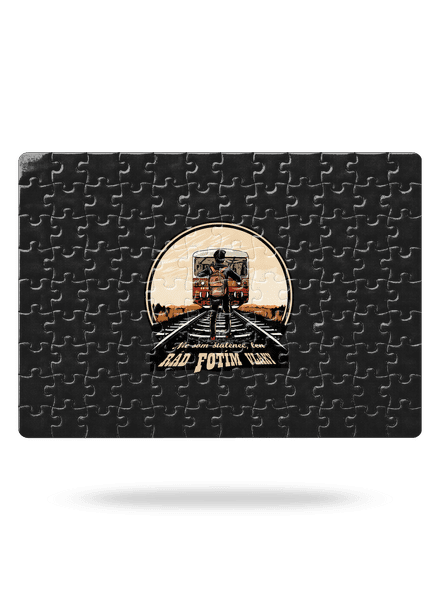 Fotím vlaky puzzle White