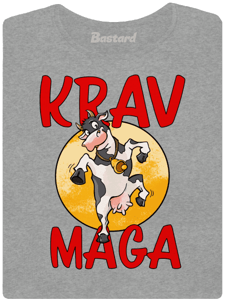 Krav Maga dámske tričko Dark Gray Melange