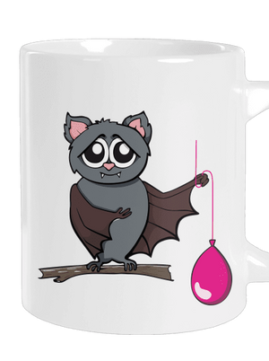 Netopier veľký hrnček White