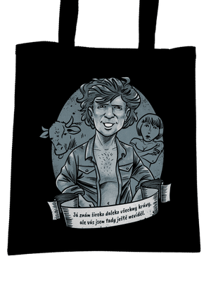 B14: Léto s kovbojem taška Black