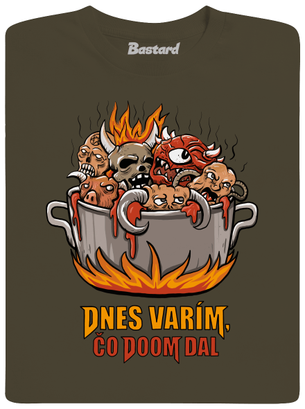 Čo Doom dal pánske dlhý rukáv Urban Khaki
